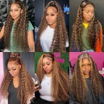 Curly Loose Deep Wave Lace Forehead Wig 13x4 - Image 2