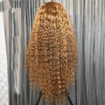 Front Lace Small Roll Set Lace Wig High-temperature Fiber Mixed - Image 4