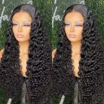 Front Lace Wig Women's Long Curly Hair Chemical Fiber Wig - Image 2