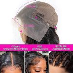 12a Water Wave Human Hair 13x4 Lace Front Wig - Image 7