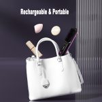 2 In 1 Straight Hair Comb Wireless Hair Straightener Brush Hair Fast Heating Portable Hot Curler USB Charging - Image 4