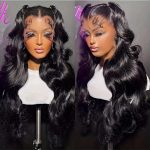 Front Lace Fashion Wavy Long Curly Hair Women's Wig - Image 6