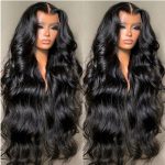 Former Lace Wig Woman With Long Black Curly Hair - Image 6