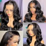 Front Lace Fashion Wavy Long Curly Hair Women's Wig - Image 4