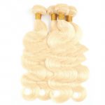 Simulated Human Hair Body Wave Curtain 613 Wig Snake Wavy High Temperature Silk - Image 3